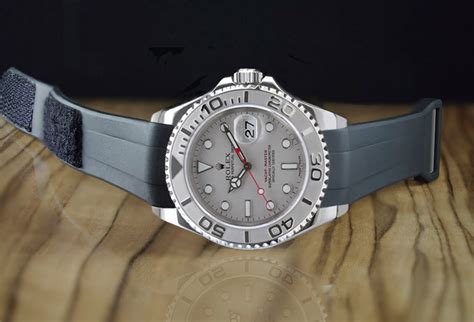 rolex yacht master kautschukband|rubber b rolex yacht master.